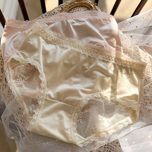 Đồ lót nữ thun gân dệt kim liền thân, chất liệu nylon, kiểu dáng thấp, thêu nổi, kháng khuẩn, mỏng, gợi cảm, giá sỉ rẻ. - Product Image 2