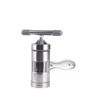Machine à pâtes manuelle professionnelle, presse à nouilles spaghetti en acier inoxydable pour cuisine domestique, gadget de pâtes de style italien