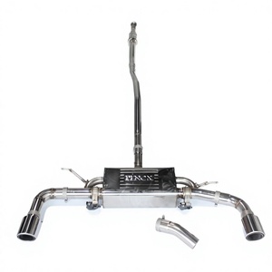 Vortex High Performance Stainless Exhaust for BMW F52 120i 125i Turbo Valve Controlled Piping <b>Kit</b> - Product Image 1