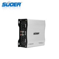 Suoer CT-300.4D-U amplificateur de puissance de voiture à 4 canaux, gamme complète, audio de voiture