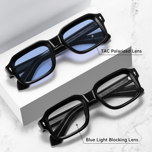 New Fashion <strong>Polarized</strong> Small Frame Square Sunglasses for Men and Women UV400 Protection and Strong <strong>Light</strong> Resistant - Product Image 2