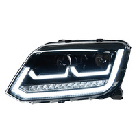 Pour Amarok : Kit de modification de phares 12V avec lentilles LED, clignotants séquentiels et feux de jour