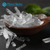 Vente en gros d'extrait d'herbes de menthe de qualité alimentaire Nautral CAS 89-78-1 cristal de menthol