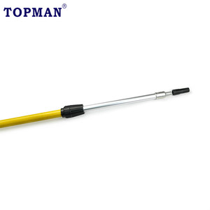 TOPMAN poste de extensión de aluminio de fibra de vidrio de 3 <span class=keywords><strong>metros</strong></span> y 2 secciones para rodillo de pintura y limpieza - Product Image 3