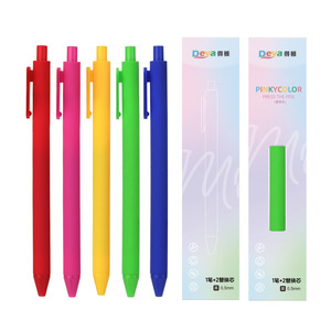 Candy Pen Set Gel Pens <b>Plastic</b> Shell Stainless Steel Tip Portable Office Pen Promotional Activities - Product Image 4