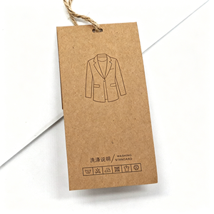 Best-selling hangtags, customised clothing drawstrings, sealed hangtags, hangtag paper, customer logo printing, clothing labels - Product Image 3