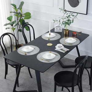 Vente en gros <span class=keywords><strong>de</strong></span> sets <span class=keywords><strong>de</strong></span> table ronds en vinyle <span class=keywords><strong>de</strong></span> haute qualité, résistants à la chaleur, à prix avantageux, sets <span class=keywords><strong>de</strong></span> table en PVC personnalisés pour table à manger - Product Image 6