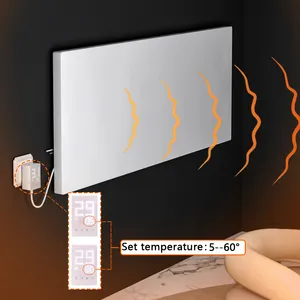 Cf15060 aquecedor elétrico, suporte de parede interna, multifunção, uso multipessoas, infravermelho com aplicativo tuya