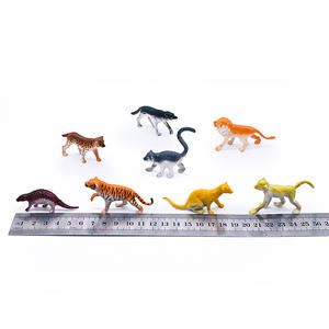 Barato 8 unids/set plástico Mini juguete zoológico Animal figura de acción juguetes educativos PVC sólido dinosaurio granja mar Animal salvaje conjunto - Product Image 3