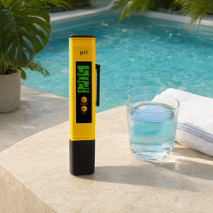 Stylo testeur de pH numérique 155 mm avec écran LCD rétroéclairé, testeur de qualité de l'eau portable pour piscine et aquarium - Product Image 2