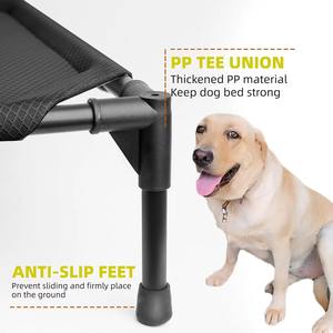 हिप्पोपेट फोल्डेबल नमी-प्रूफ पालतू बिस्तर चार सीज़न सार्वभौमिक कुत्ते बिस्तर गर्मियों का इलाज सोफे बिस्तर इनडोर आउटडोर उपयोग हैममॉक - Product Image 4