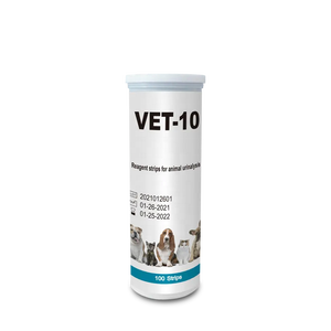 Tiras Reactivas de Análisis de Orina Hongyi 10 en 1 para Kit de Prueba de Orina Animal Incluye Cetona/Sangre/Proteína/pH/SG/Nitrilo Anti-VC CE ISO - Product Image 2