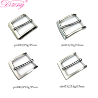 Boucles de ceinture personnalisées en alliage de zinc de 40 mm, de haute qualité, OEM pour ceintures en cuir, boucles métalliques de luxe pour hommes, fabrication en usine