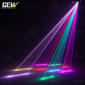 GEVV 1w Rgb Full Color Animation Disco Club Party Laser Stage Light - Product Image 5