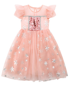 Film TV costumi Cosplay ragazze principessa vestito <span class=keywords><strong>Anna</strong></span> <span class=keywords><strong>Elsa</strong></span> Jasmine vestiti Costume <span class=keywords><strong>di</strong></span> Halloween bambini festa <span class=keywords><strong>di</strong></span> compleanno vestito - Product Image 4