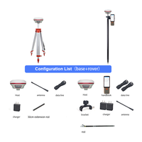 Récepteur GPS RTK laser Comnav Sino GNSS T300 d'occasion, compatible avec N3 N5 T10Plus Jupiter Mars Pro pour la topographie terrestre professionnelle