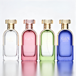 Botella de Perfume de Vidrio Cilíndrica de 50 ml, Rectangular, Marrón Esmerilado, con Pulverizador, Fondo Grueso, Venta al Por Mayor - Product Image 3