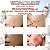 Ensemble de soins pour la peau OEM ODM : Sérum et Crème Visage au Collagène Jour et Nuit Anti-Âge, Raffermissant, Apaisant, Réparateur des Rides