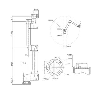 Proveedor de Robots Colaborativos Industriales, Brazo Robótico de 6 Ejes para Soldadura, Pintura, Paletización, Manejo de Materiales, Solución de Automatización - Product Image 2