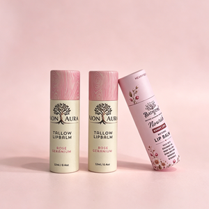 White Eco-Friendly <b>Biodegradable</b> Kraft Push up Paper Tube Custom Printing Cardboard Container for Solid Lip Butter Packaging - Product Image 6