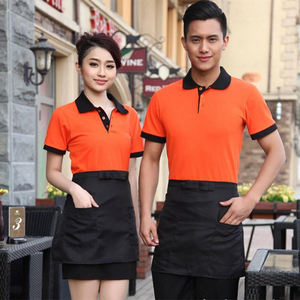 Uniforme de restaurant de restauration rapide de polo de haute qualité - Product Image 3