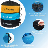 Sac de rangement d'équipement de camping-car imperméable Direct d'usine personnalisé, sac utilitaire de jardin, tuyau d'eau douce, sacs d'organisation, sac à cordon