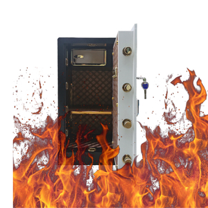 <span class=keywords><strong>Caja</strong></span> DE SEGURIDAD negra de 1 puerta de peso pesado - Product Image 3