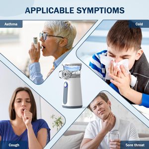 Nébuliseur Électrique Portable à Mailles pour Usage Domestique Enfants et Adultes, Dispositif en Plastique avec Batterie Intégrée pour Inhalateur d'Asthme - Product Image 5