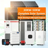 Kit Completo de Energía Solar Fuera de la Red de Fábrica, 5KW 10KW 15KW 20KW, Sistema de Generación de Energía de Alta Eficiencia, Batería de Litio LFP