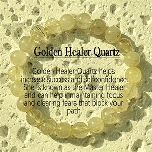 Bracelet en pierre naturelle avec perles de verre colorées pour la prospérité professionnelle – Offre directe usine, conception personnalisée - Product Image 3