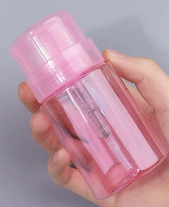 Botella de Bomba Portátil de Plástico de Alta Calidad para Remover Esmalte de Uñas y Maquillaje de Ojos, Colorida, para Herramientas de Salón de Uñas - Product Image 6