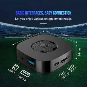 Mortal T1 <span class=keywords><strong>Ultra</strong></span> Smart Tv Box Quad Core RK3518 2GB RAM 16GB ROM 4K Android14 ATV UI WIFI 6 Set-top Box - Product Image 4