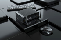 Mini PC Industrial sin Ventilador Intel Core I7-10510U, Máximo 64 GB de RAM DDR4, Ethernet Gigabit Dual, Pantalla Triple 4K, Compatible con Win10/11 y Linux