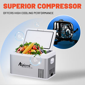 Réfrigérateur portable double zone <span class=keywords><strong>Alpicool</strong></span> 34,9 L MK35 avec écran LED, port USB et compresseur intégré pour voiture et usage domestique – Durable - Product Image 4