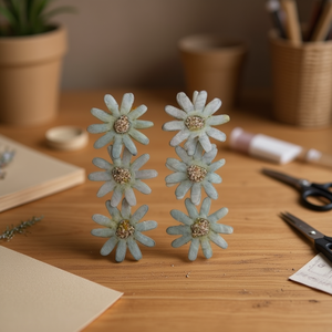 ILAN Fiori Secchi 2,5cm 6 Pezzi per Decorazioni Artigianali - Product Image 2