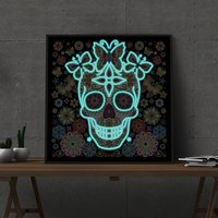 Vente en gros de peinture diamantée lumineuse Forme spéciale Perçage partiel Peinture diamantée fluorescente pour décoration murale