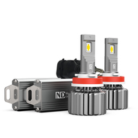NAOEVO-faros led para coche, luz de 140w, ND 9005, H11, 9006, H4, sistemas de iluminación automática, faro delantero, h7