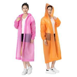 Unisexe 100g 140g plastique respirant imperméable épaissi veste imperméable pour femmes hommes réutilisable léger adultes - Product Image 1