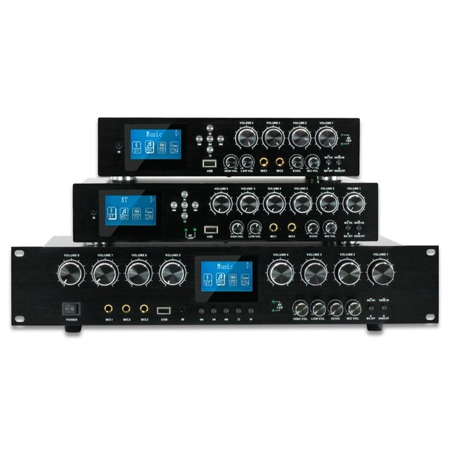 Tianlai TL-JX600-6 Amplificador De Som 400 Watt Stereo Music Amplifier Home 8 Channel Power Amplifier