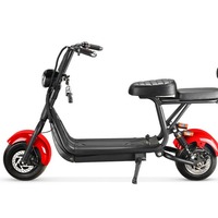 Mini Motocicleta Eléctrica Todoterreno de Dos Ruedas Estilo Harley de Alta Velocidad, Adecuada para Adultos, para Ocio y Movilidad, 48V 800W