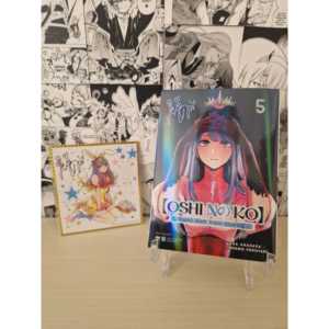 Couverture variante Oshi No Ko N.5 avec carte de collection Shikishi 200g, expédition manuelle depuis le Vietnam - Product Image 3