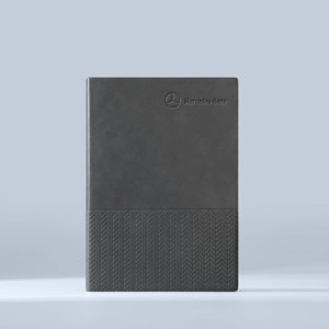 Bloc de notas personalizado de tela en relieve al por mayor diario planificador diario con página de logotipo OEM personalizado para productos únicos - Product Image 4