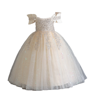 Vestidos <span class=keywords><strong>de</strong></span> niña <span class=keywords><strong>de</strong></span> las flores para boda <span class=keywords><strong>Vestido</strong></span> largo <span class=keywords><strong>de</strong></span> desfile Sin mangas Apliques <span class=keywords><strong>de</strong></span> encaje Vestidos <span class=keywords><strong>de</strong></span> comunión para niños - Product Image 3