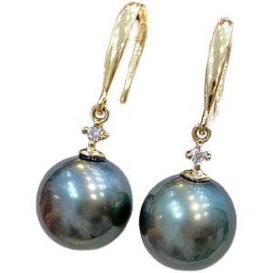 Accesorios de Plata S925 para Perlas DIY, Gancho de Oreja de Plata Simple y Moderno con Cuentas de 8-12 mm y Base Vacía para Uñas 21317 - Product Image 5