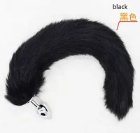 Plug anal en métal super long en forme de queue de renard, jouet sexuel, queue de chat, queue de lapin, plug anal pour homme, femme, femelle