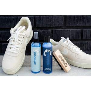 ชุดทำความสะอาดรองเท้าหนังและผ้าแบบรีเฟรช พร้อมฟังก์ชันขัดเงาและขจัดคราบ - Product Image 3