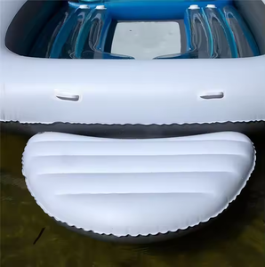 SZZHN Isla Flotante Inflable de PVC de Alta Calidad para 6 Personas, con Portavasos, Capacidad de 100-500 kg, Comercial - Product Image 6