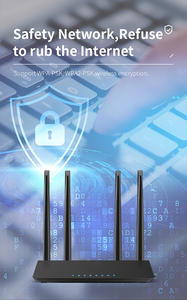 Vente en gros COMFAST Fast 1200Mbps 2.4G/5G <span class=keywords><strong>Couverture</strong></span> de routeur de point d'accès Wifi sans fil 90-120 mètres carrés - Product Image 6