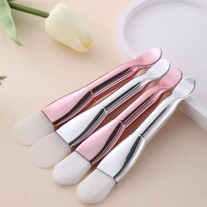 Pinceau applicateur double tête en silicone pour masques capillaires, nettoyage du visage et fond de teint, idéal pour les masques de boue de spa - Product Image 5