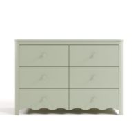 Commode en bois pour chambre à coucher, coffre de rangement pour enfants et crèche, tiroirs à verrouillage de sécurité, chambre d'enfant